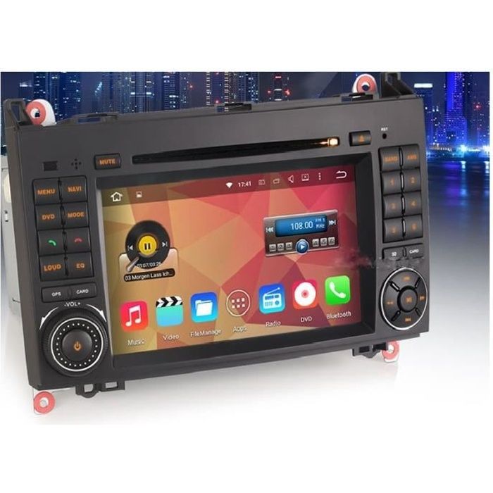 Autoradio gps MERCEDES CLASS B et A, ANDROID