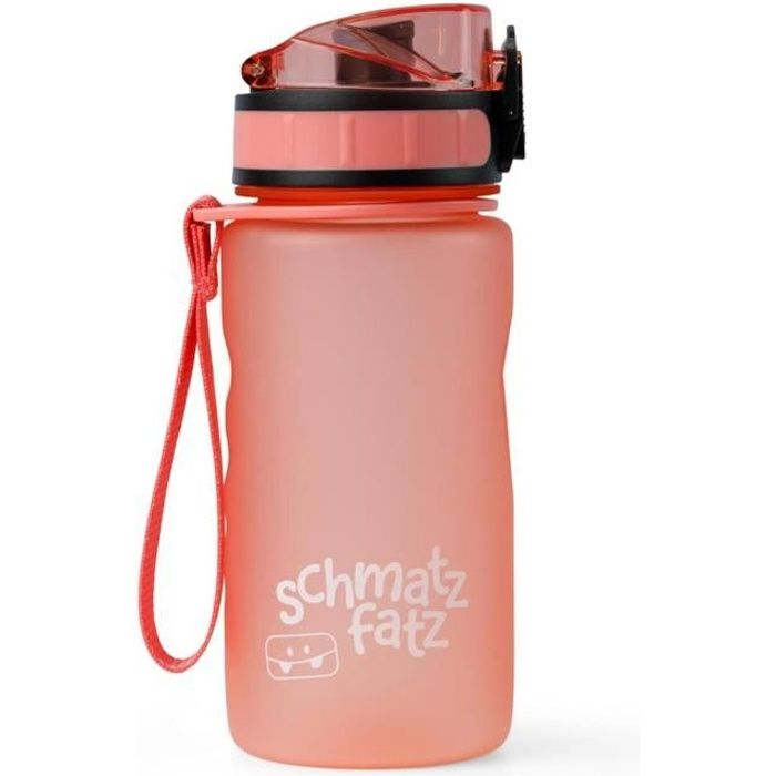 Gourde ecologique - Klarstein schmatzfatz - Sans BPA- Pour enfant - Corail