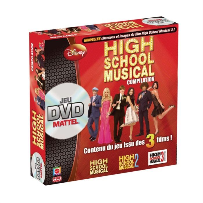 Jeu dvd High School Musical Compilation Mattel