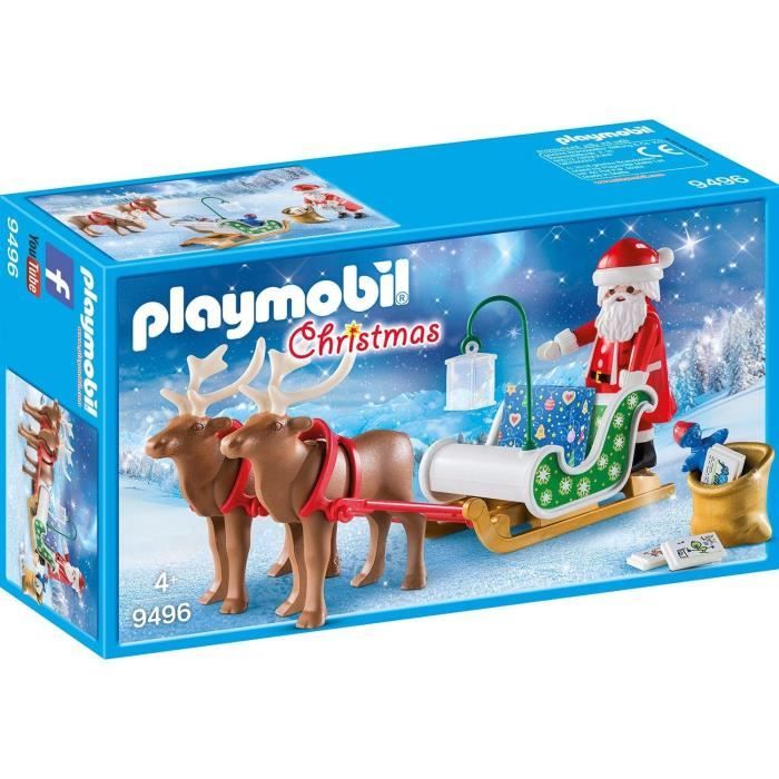 PLAYMOBIL 9496 - Christmas - Traineau du Père Noël