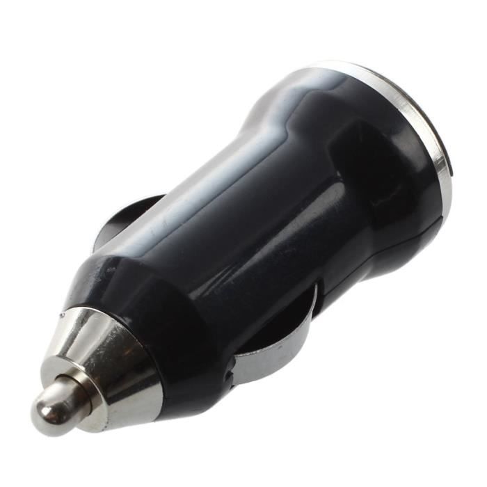 Mini USB Voiture Auto Allume Cigare Chargeur Adaptateur Pr iPhone 3GS 4S 5S iPod noir