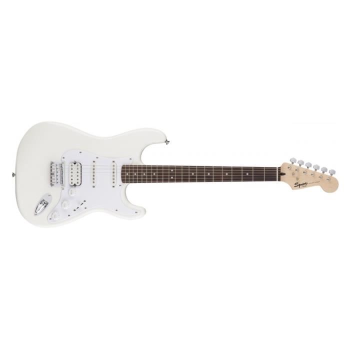 Squier Stratocaster Bullet HSS HT arctic white - Guitare électrique