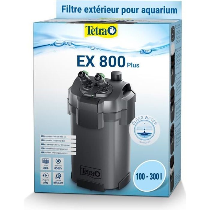 Tetra Filtre Extérieur Ex800 Plus 790 L/h