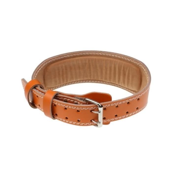 Ceinture de musculation en cuir pour musculation, soutien du dos, 115CM - PACK PRODUITS DE FITNESS - PACK PRODUITS MUSCULATION