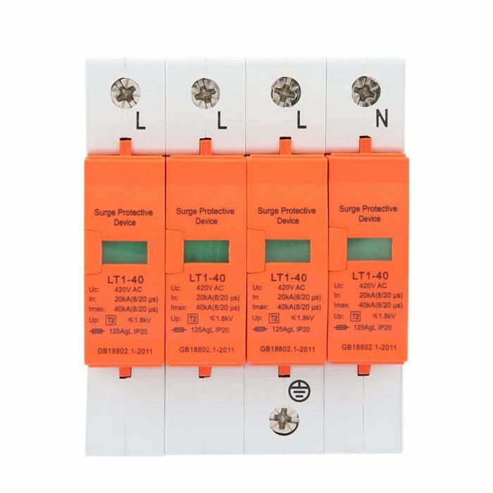 Parafoudre Pour Tableau Électrique - PROTEL - Protection Foudre Intérieur - Blanc