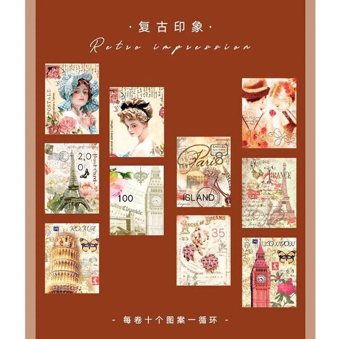 157 Autocollants Scrapbooking Vintage - Motifs Fleurs, Plantes, Papillons - Pour Journal, Album Photo, DIY