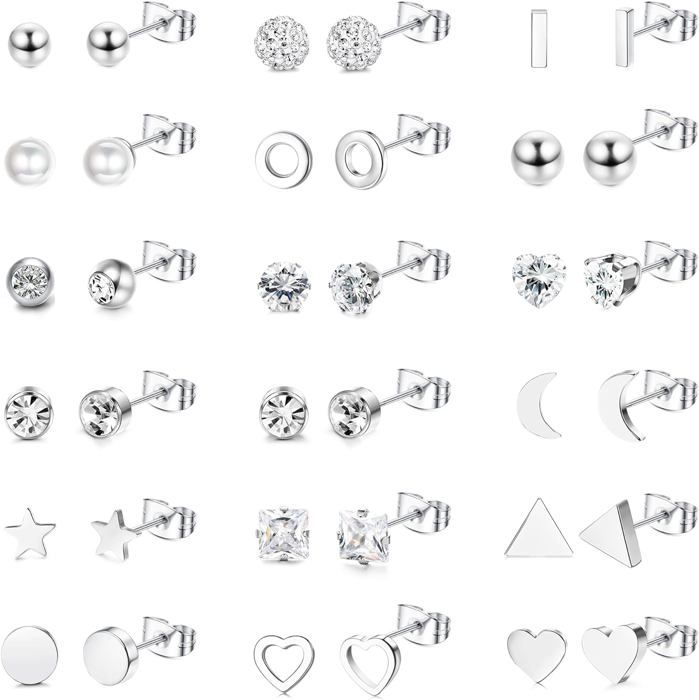 Wendalern Boucles D'Oreilles Géométriques En Résine Et Acrylique