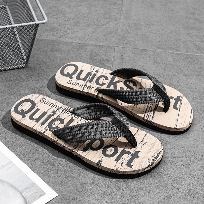 Tongs Homme 1st American - Sandales Plage/Piscine | Caoutchouc Résistant | Confort Été