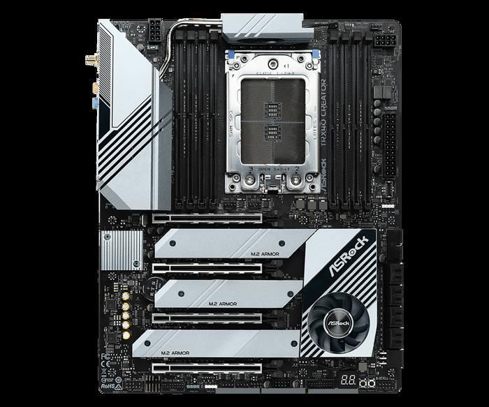 Carte mère ASRock Creator TRX40 AMD TRX40 Socket sTRX4 8xDDR4 256GB ATX - Asrock