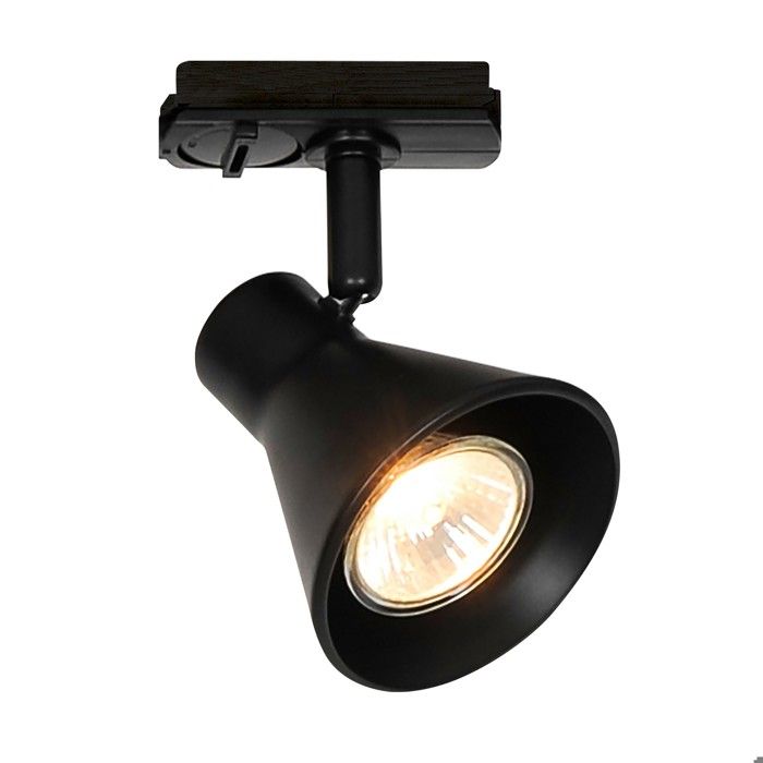 Luminaire sur rail - Nordlux - Eik - 3 spots - Lumière directionnelle - Noir