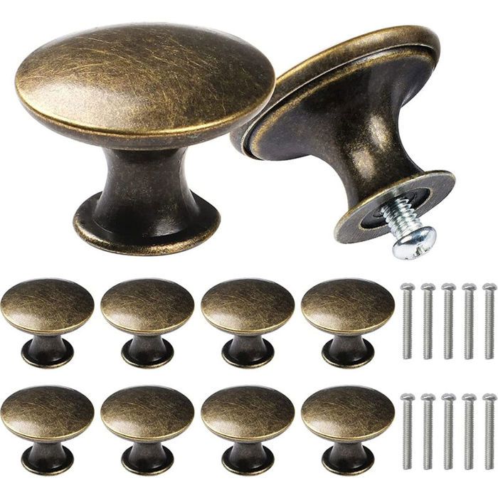 10 Bouchons De Poignée De Moulinet De Pêche Alomejor - Joints Inclus - Compatible Série <7000