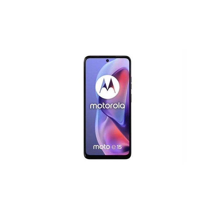Motorola Moto E15 4G smartphone double SIM RAM 2 Go / Mémoire interne microSD slot Écran LCD 6.67 1604 x