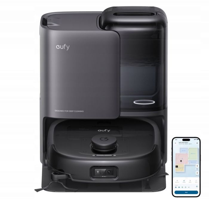 Aspirateur robot - EUFY - Omni E25 - 20000 Pa - Autonomie 180 min - Bac à poussière 3 l - Eufy