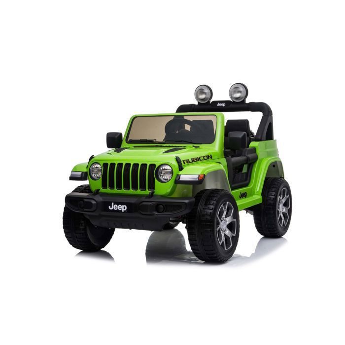 Voiture électrique 4x4 - BENEO MOTORS - JEEP Wrangler - 12V - Télécommande 24 GHz - Bluetooth USB