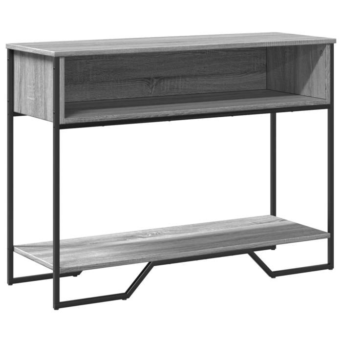 JILLS - Console Meuble - charge 20 kg - Table console - VIDAXL - sonoma gris 100x35x74 5cm - Bois dingénierie OCT51715653
