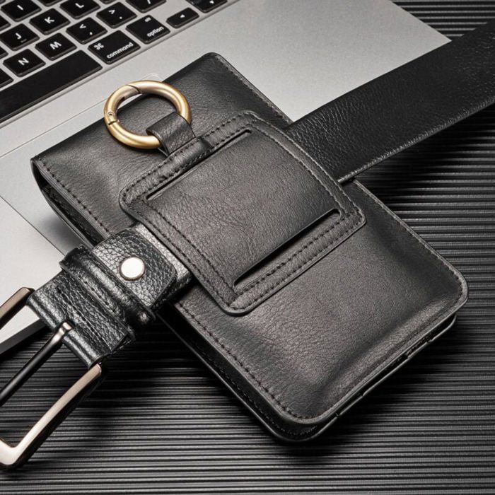 Pochette téléphone ceinture homme