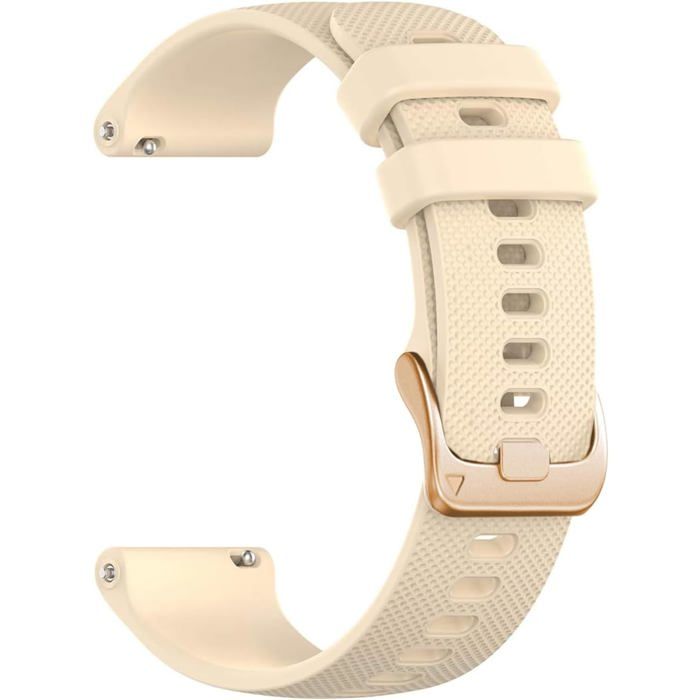 Bracelet en silicone souple-KAL-Bracelet Silicone Souple 18–22mm Libération Rapide Unisexe