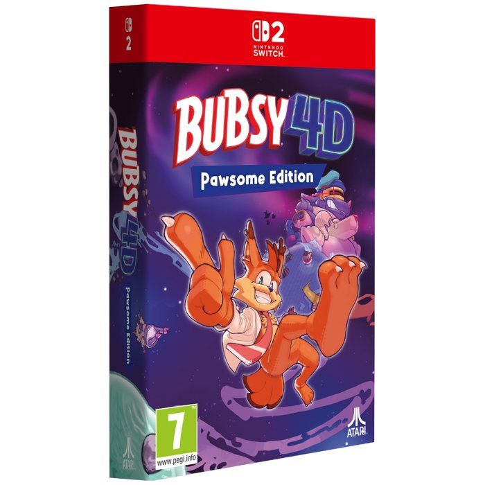 Bubsy 4D Pawsome Edition Nintendo Switch 2 - vue 3