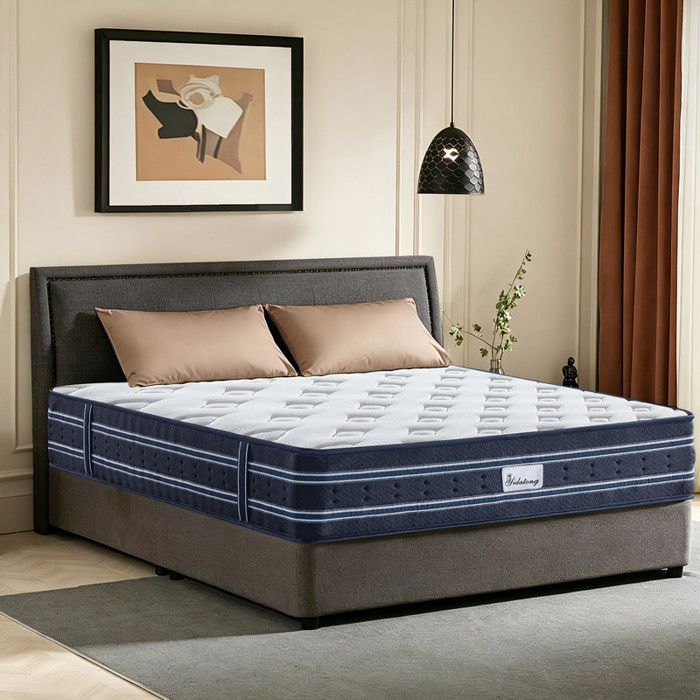Matelas Mémoire de Forme 140x190 cm Certifié Oeko-TEX® Épaisseur 28 cm Premium matelas à mousse Mi-Ferme Sommeil Ergonomique