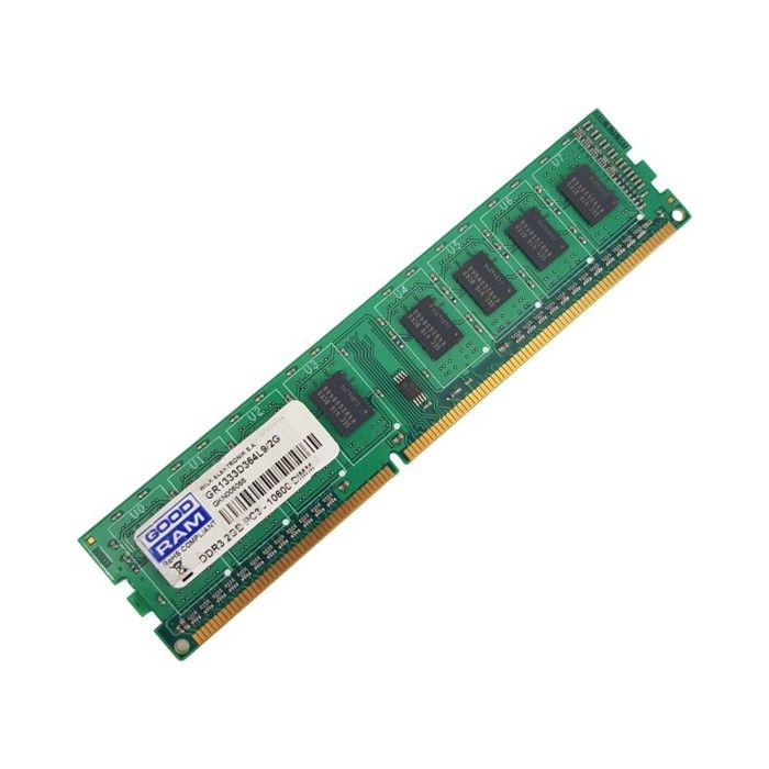 2Go RAM DDR3 GOODRAM GR1333D364L92G DIMM PC3 10600 1Rx8 Très bon état - vue 2
