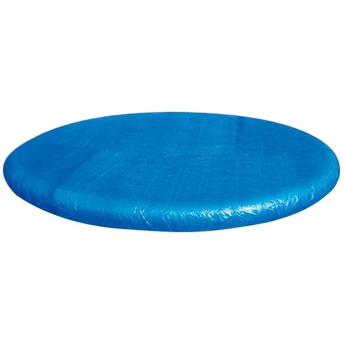Bâche piscine ronde pliable 244cm imperméable anti-poussière