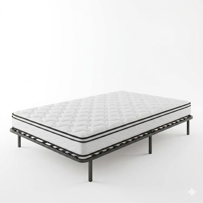 Ensemble Sommier Softdream et matelas César 180x200 cm - Collection Confort - Mémoire de forme