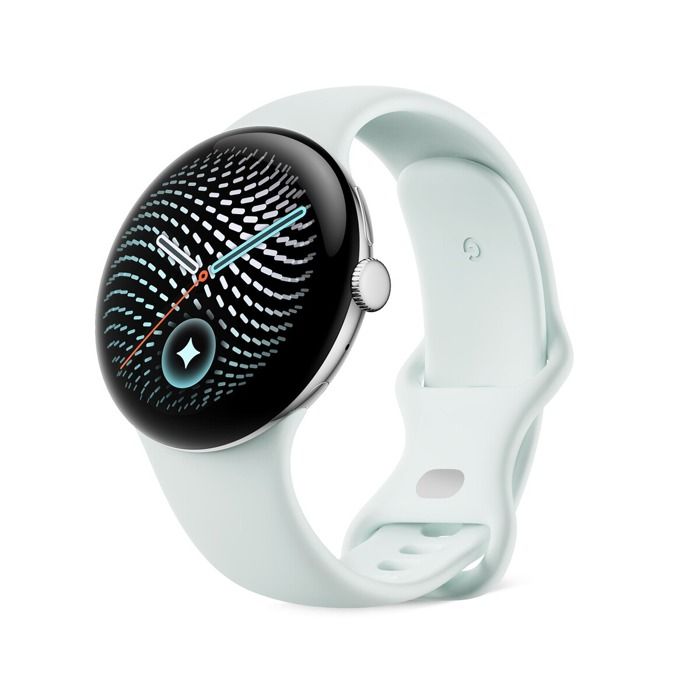 Pixel Watch 5 45 mm 4G avec bracelet sport caoutchouc et - vue 3