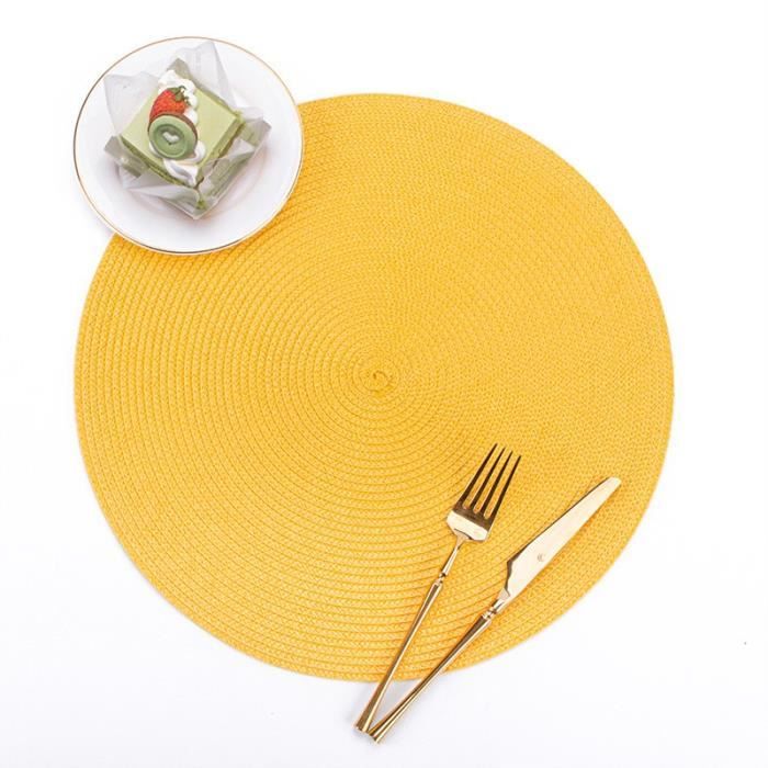 Lot De 6 Sets De Table PVC Lavables - Antidérapants Et Résistants à La Chaleur - 45x30cm - Gris Et Argent