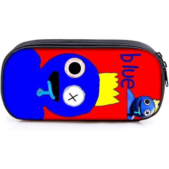 Trousse à Crayons Format Compact - Motif Nœud, Grande Capacité, Double Fermeture éclair, Idéale école Et Voyage