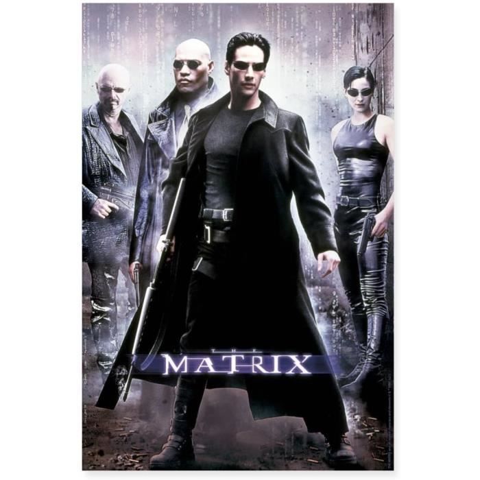 Matrix L'Affiche Du Film Poster 60 X 90 Cm, Taille Unique, Blanc[u12915 ...