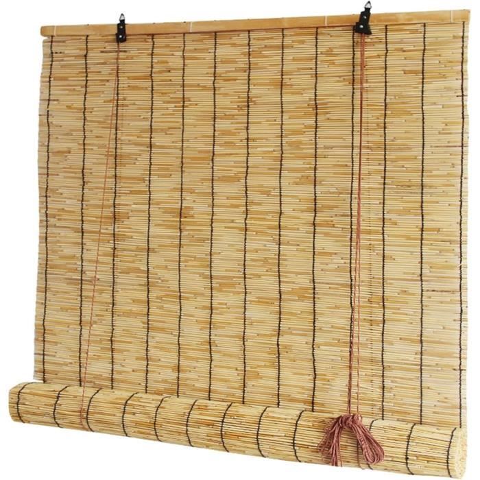 Store enrouleur bambou sur mesure
