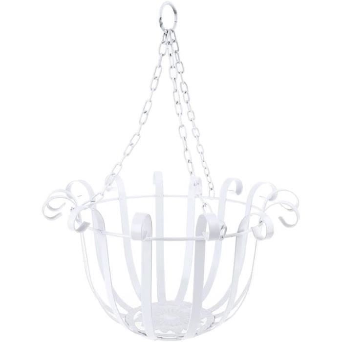 Jardinière Suspendue Balcon Carrée En Fer – Support Pot Plantes Extérieur & Intérieur Élégant