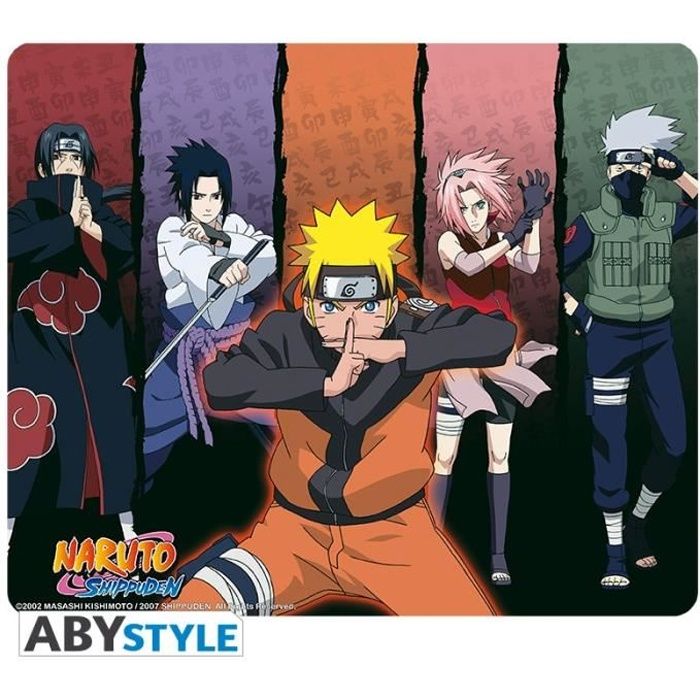 Tapis de souple Naruto Shippuden Groupe - vue 2