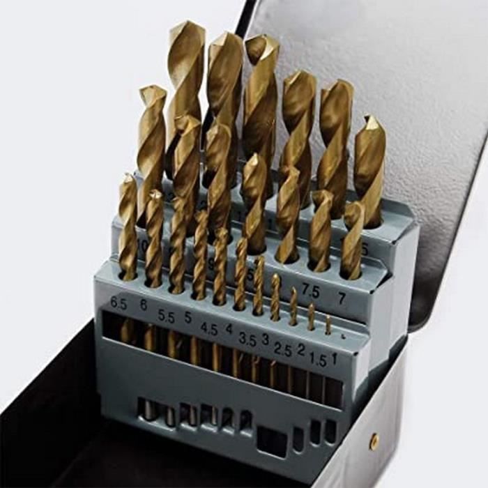Lot De 40 Mini Forets HSS 0,5 à 2,0 Mm - Pour Perçage Précis Sur PCB, Métal Fin, Plastique - 11