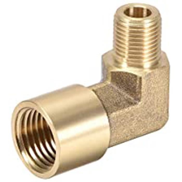 Sourcingmap Laiton 12 Mm Femelle Vers Mâle 13 Mm De Tuyau De