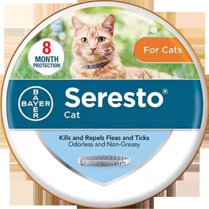 Seresto Chat Collier Anti Puces Et Anti Tiques Pour Chats Cdiscount