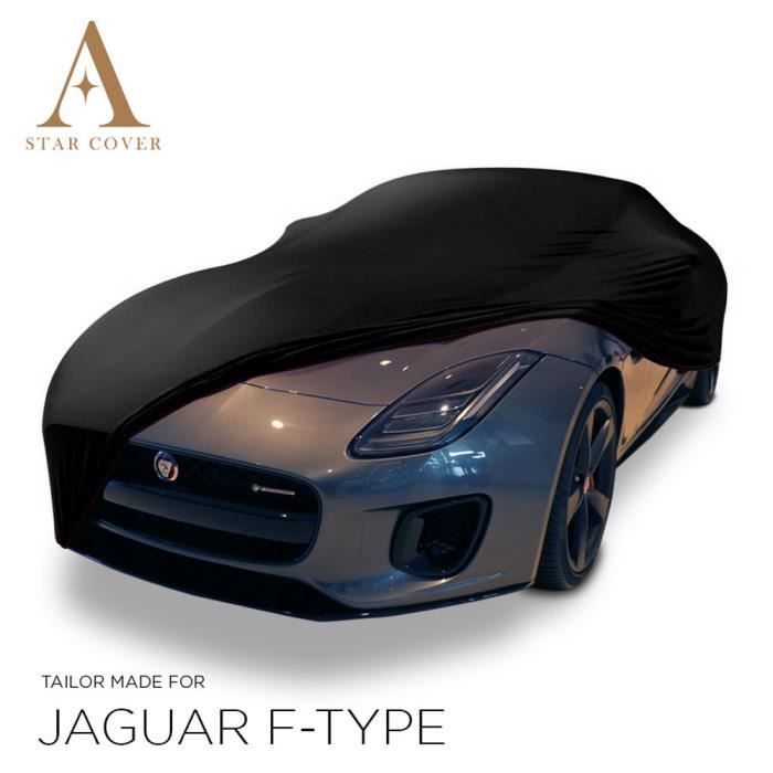 Autocollant Interrupteur Fenêtre Jaguar F-Type 2013-2024 - Noir Mat / Fibre Carbone - ABS, Colle 3M - Lot De 2 - Accessoire Intérieur Tuning - 2