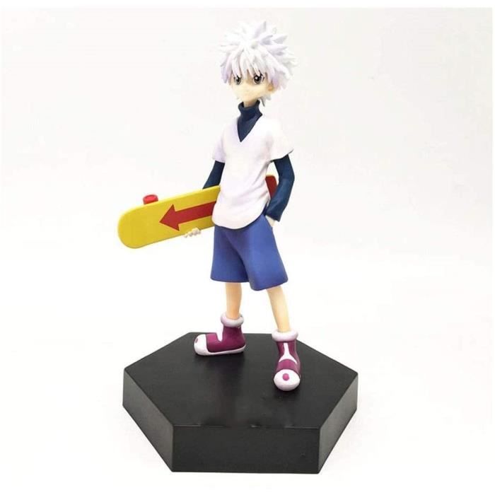 Lot De 2 Figurines Anime Killua Zoldyck Et Gon Freecss Assis - PVC 12 Cm, Pour Collection Ou Décoration Figurines Anime Hunter X Hunter
