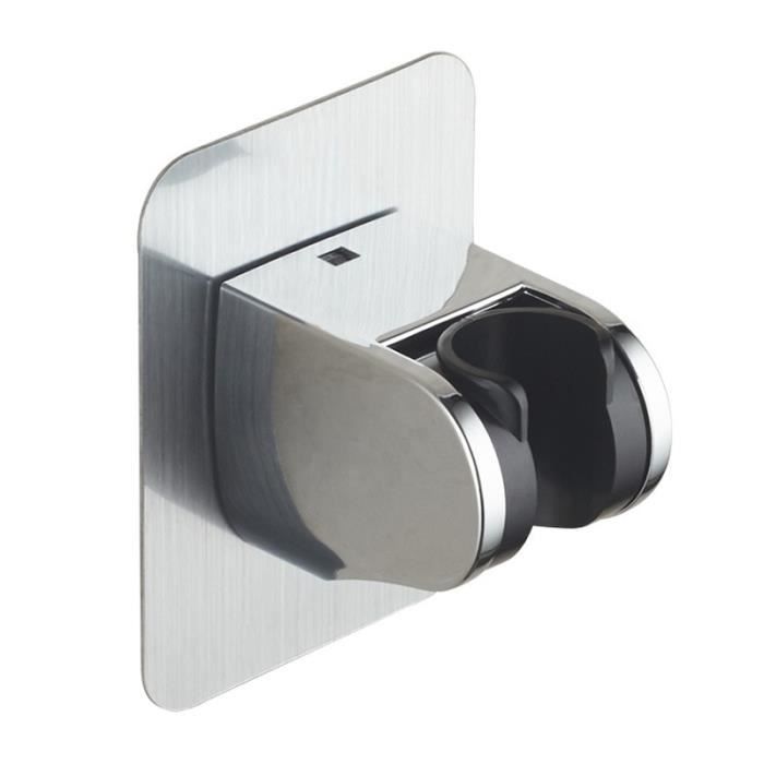 Keenware KSA-006 Support Mural Coude Douche Chrome - Sortie La Brass Avec Support Combiné