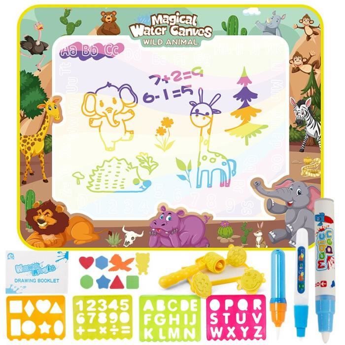 Stylo Magique pour Peinture à L'eau, 8 Marqueur Flottant à L'eau, Stylo