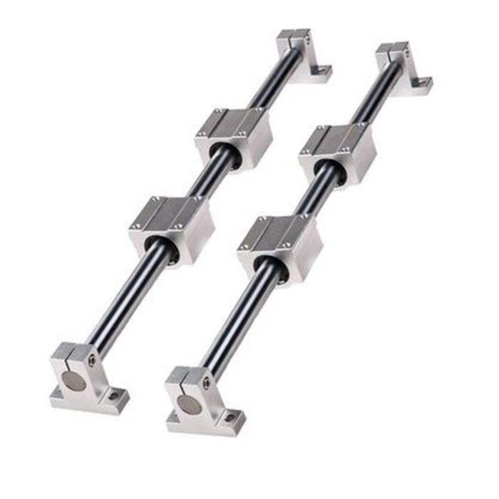 Tige Linéaire En Acier Chromé De Précision - Diamètre 8mm Pour Guidage Ou Axe De Mouvement