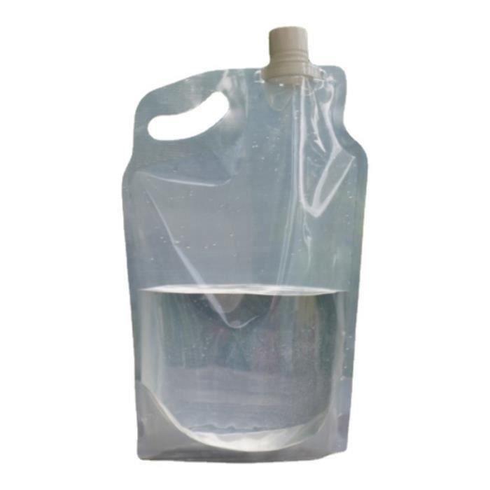 Sac à Eau Pliable Extérieur – Gourde Souple Pour Vélo, Camping, Randonnée Et Pique-nique