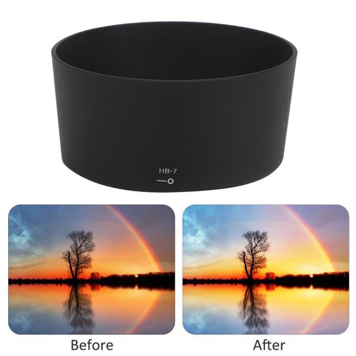 Pare-soleil YOSOO pour objectif Nikon AF 28-80mm F3.3-5.6G - Blanc