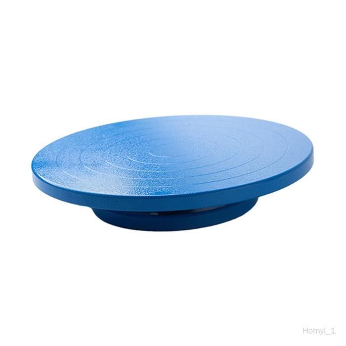 Support Tournant Décoration Gâteaux Ateco 30,5 Cm - Plateau Aluminium, Base Fonte Antidérapante