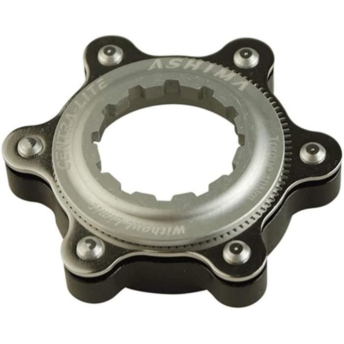 Ezweiji Disque de frein Centerlock - Adaptateur de verrouillage central de  vélo - 6 trous - Pour VTT - Adaptateur de frein à disque Boost Hub Spacer 