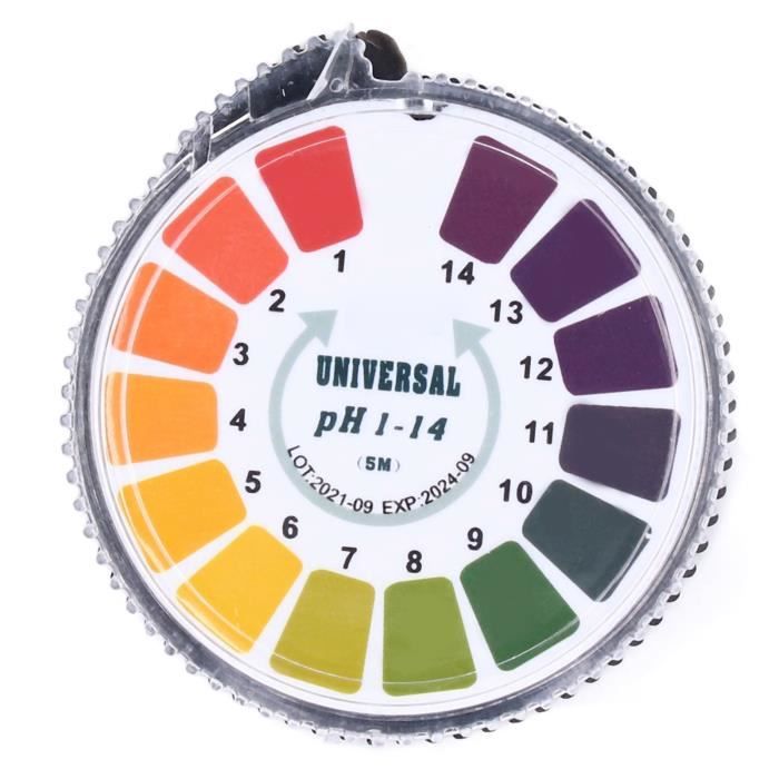 Dilwe Bandelettes De Test Ph Papier De Test De Ph Papier De Test De Niveau  De Ph Professionnel Pour La Salive D'eau De Nourriture - Cdiscount Jardin