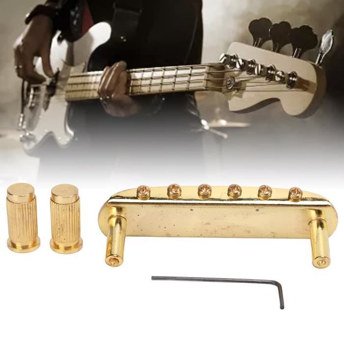 Pont De Guitare électrique Style Telecaster Chromé – Avec Micro Intégré, Pour Remplacement Ou Upgrade - 2
