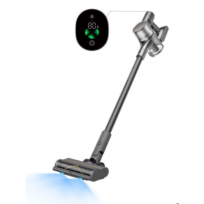 Aspirateur Balai sans fil Dreame R20 - DREAME - Sans sac - 24kPa - 190AW - Autonomie 90min - LED bleues-