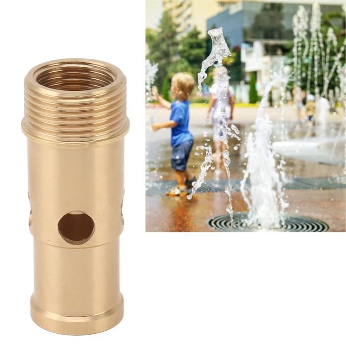 Bec De Fontaine Réglable En Laiton Otufan - Jet Ventilateur Pour Jardin Et Étang