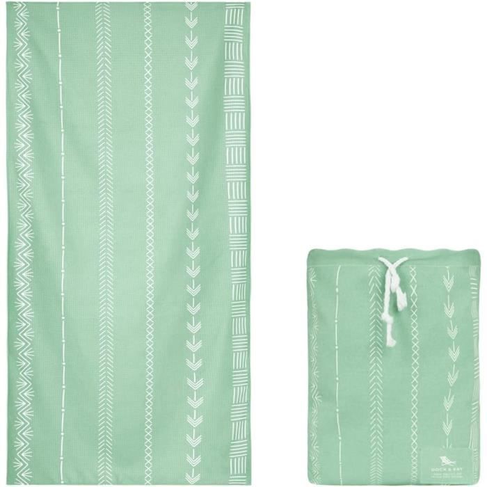 Serviette De Bain À Séchage Rapide En Microfibre Légère Et Portable